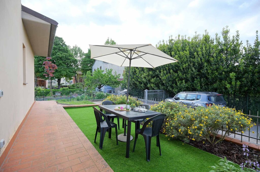 casa vacanze lago trasimeno con giardino